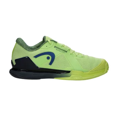 Head Sprint PRO 4.0 Clay Men Dark Lime Navy