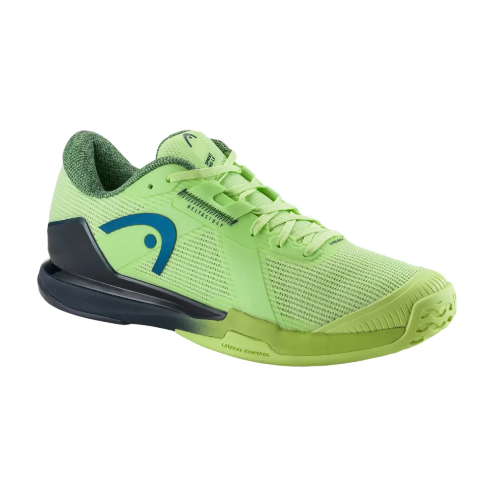 Head Sprint PRO 4.0 Clay Men Dark Lime Navy