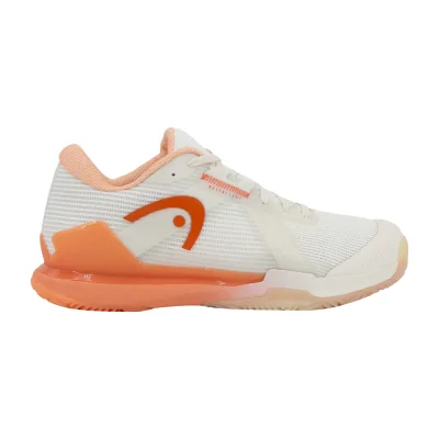 Head Sprint PRO 4.0 Women's Chalk White Coral