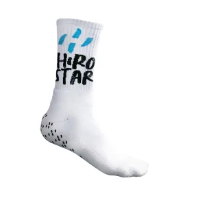Hirostar Grip Force Anti-Slip Socks White