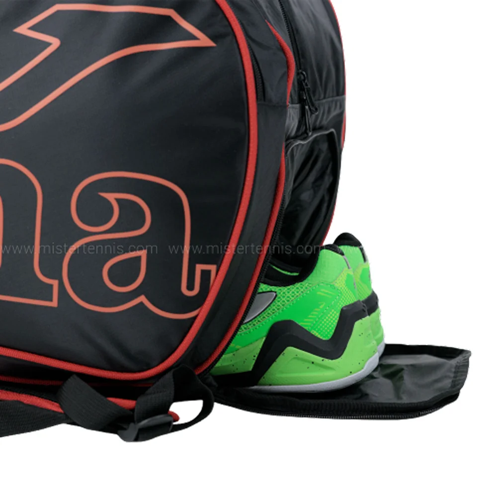 Joma Padel Racket Bag Torneo Black Coral – training and racket sports bag - image 4