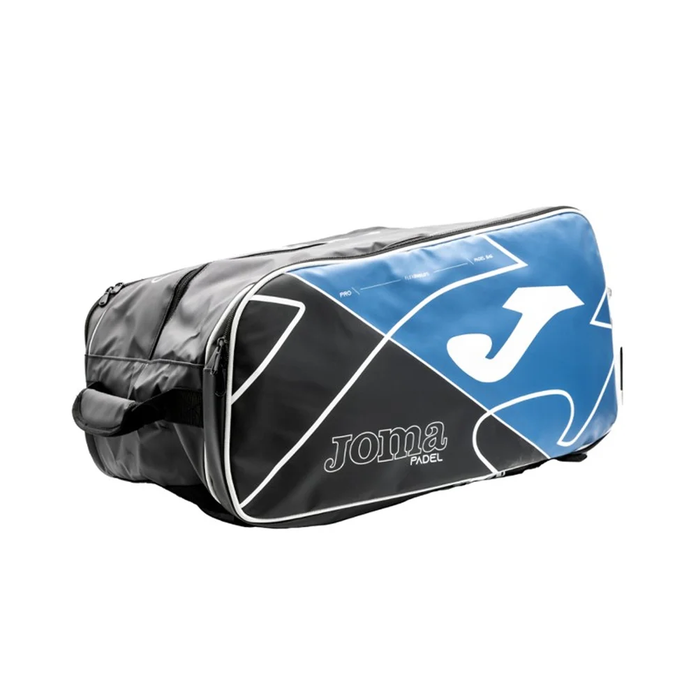 Joma Padel Racket Bag Pro Blue Black – saco de padel espaçoso com compartimento para calçado - imagem 4