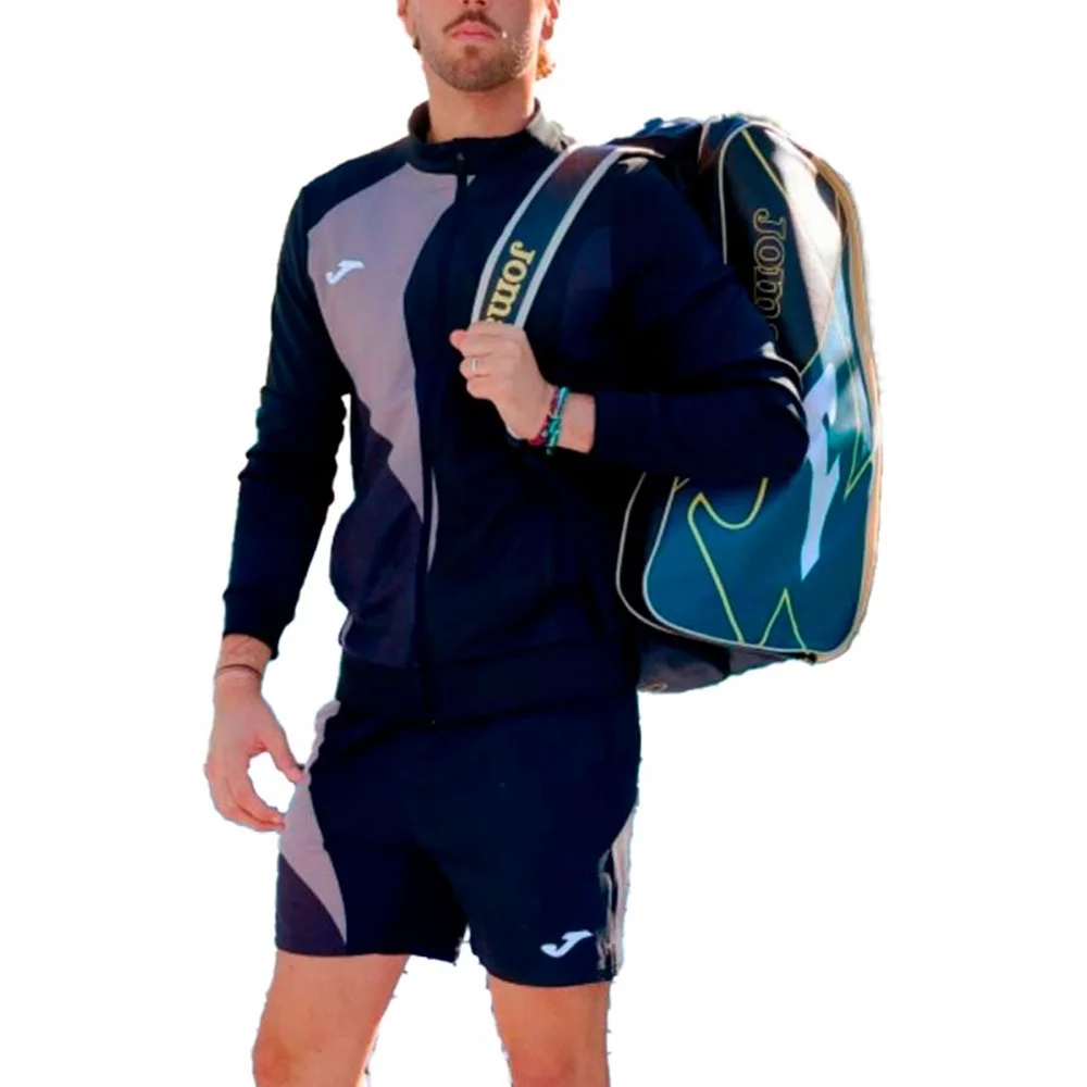 Joma Padel Racket Bag Pro Blue Black – saco de padel espaçoso com compartimento para calçado - imagem 5