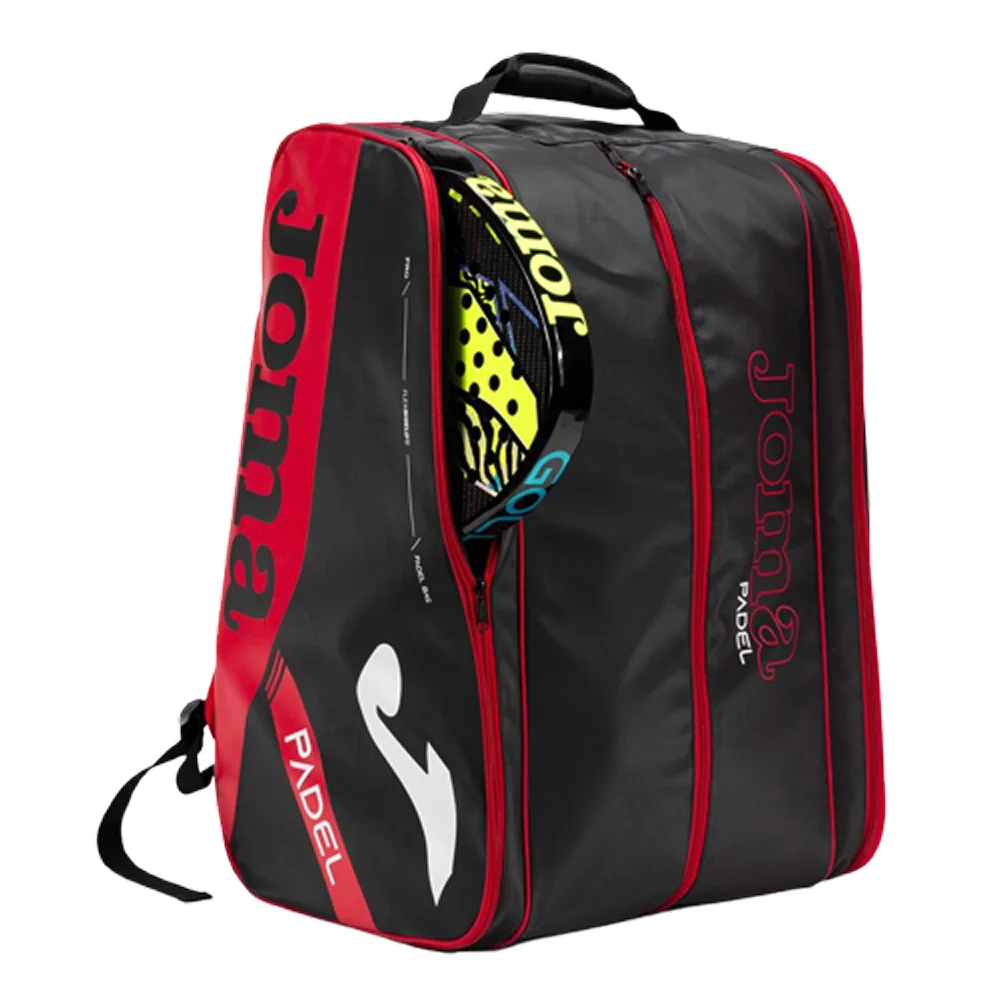 Joma Padel Racket Bag Pro Black Red – saco de padel elegante e espaçoso - imagem 6