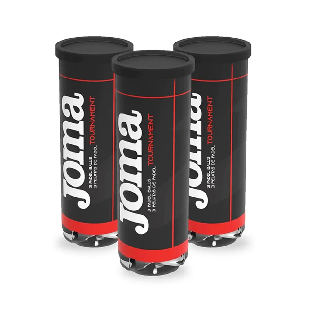 Joma Tournament Padel Balls 2022 - Optimal Bounce Balance - image 1