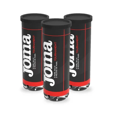 Joma Tournament Padel Balls 2022 - 3-pack Tube
