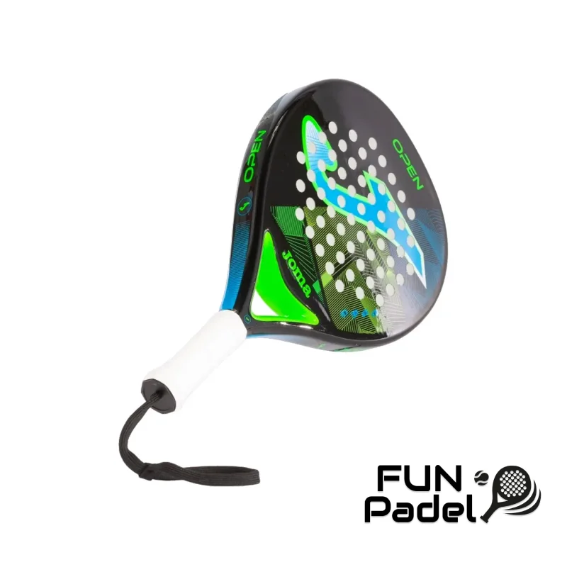 Joma Open Black Turquoise – Balanced Padel Racket for Beginners & Intermediate Players - image 4