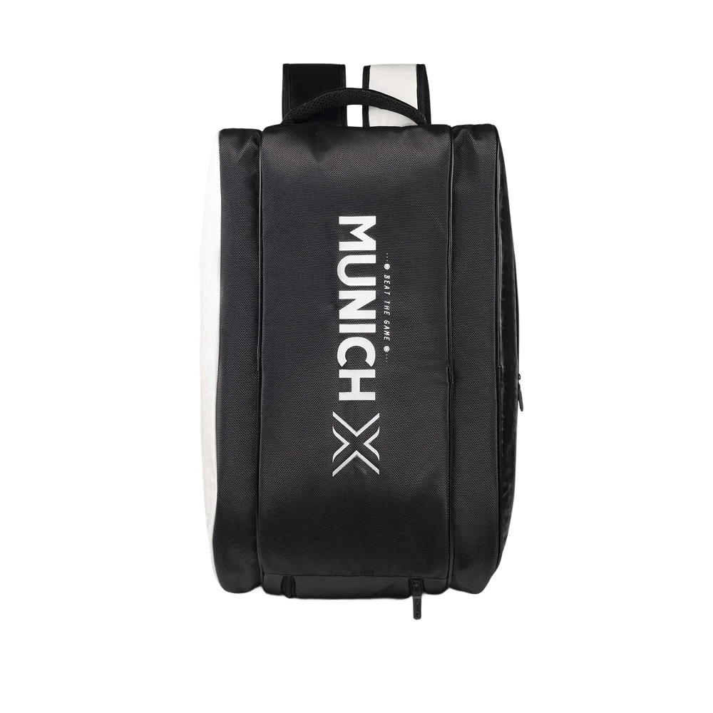 Munich Padel Sport Backpack Black White — Smart 60L Gear Organization - image 1