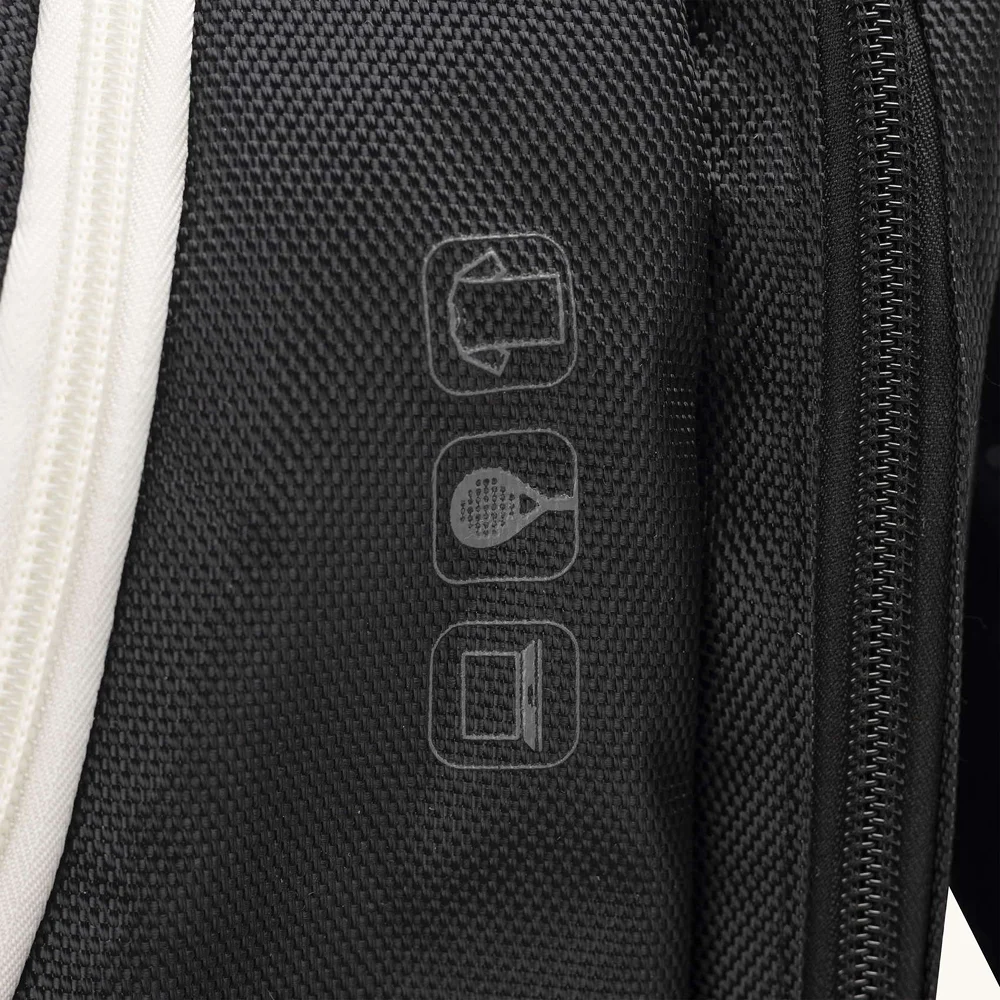 Munich Padel Sport Backpack Black White — Smart 60L Gear Organization - image 3