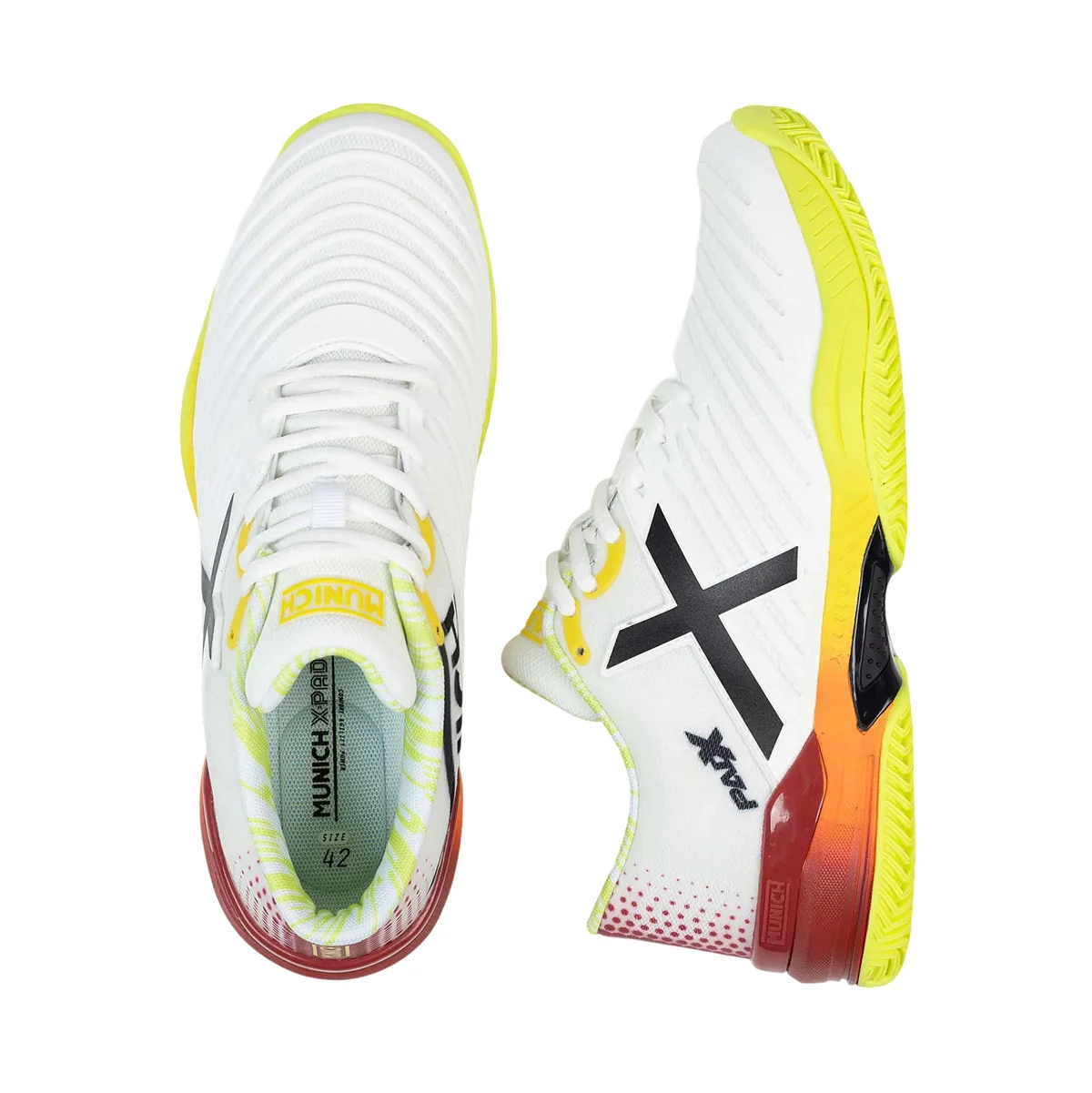 Munich PADX 57 White – Calçado de Padel para Amadores e Profissionais - imagem 5