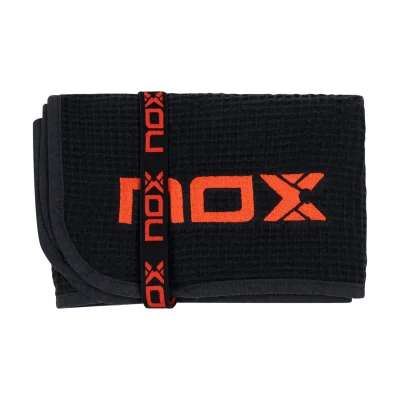 Nox Cotton Towel Black Red