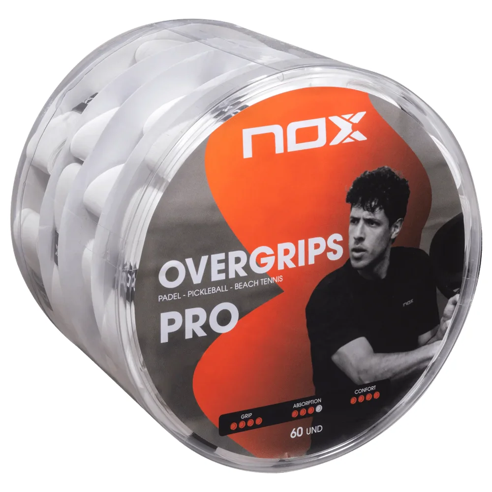 Nox Pro Overgrips White Smooth (60 pcs) - image 2