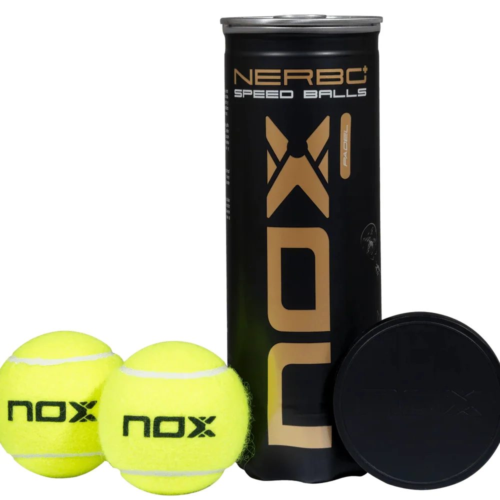 Nox Nerbo+ Speed Balls Tube – Bolas de Padel Ofensivas com Ressalto Rápido - imagem 2