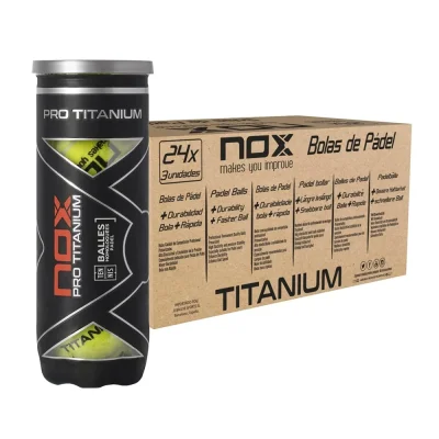 Nox Pro Titanium Box of 24 cans x 3 balls