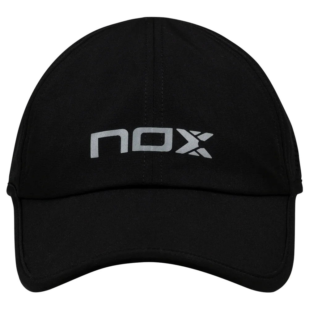 Nox Cap Black White – Adjustable Padel Headwear for Professional Players - image 2