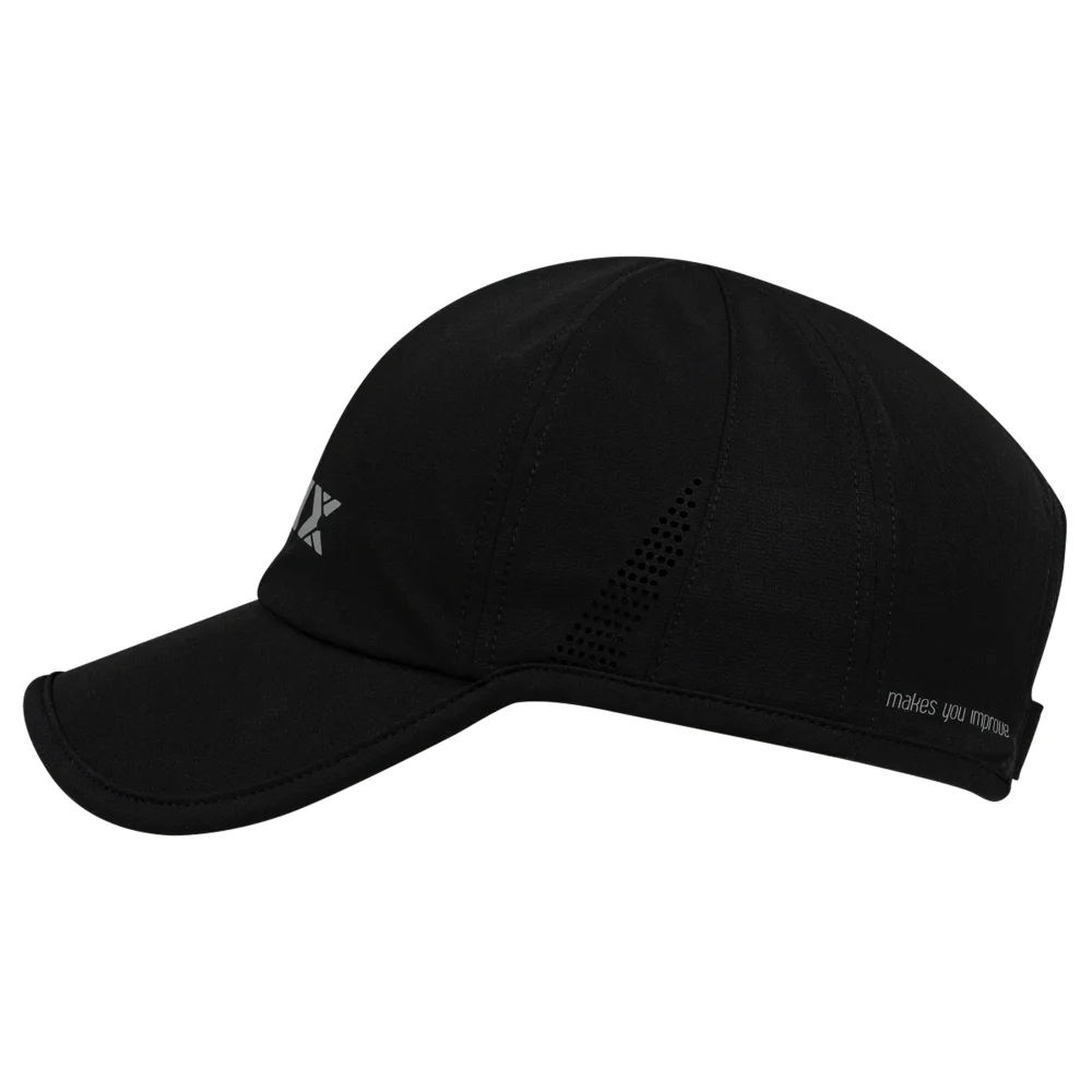 Nox Cap Black White – Adjustable Padel Headwear for Professional Players - image 3