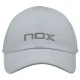 Boné Nox Cap Cinzento - Tamanho único – Boné de Padel Leve e Respirável – Equipamento Profissional - imagem 2