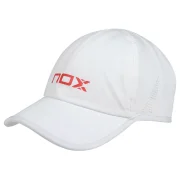Nox Cap Branco Vermelho