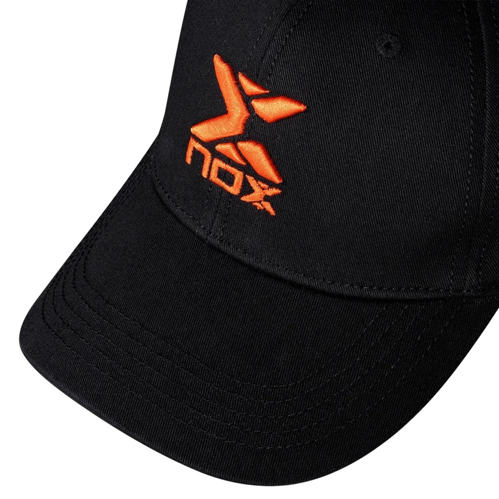 Nox Street Preto Vermelho — boné de padel com proteção solar - imagem 5