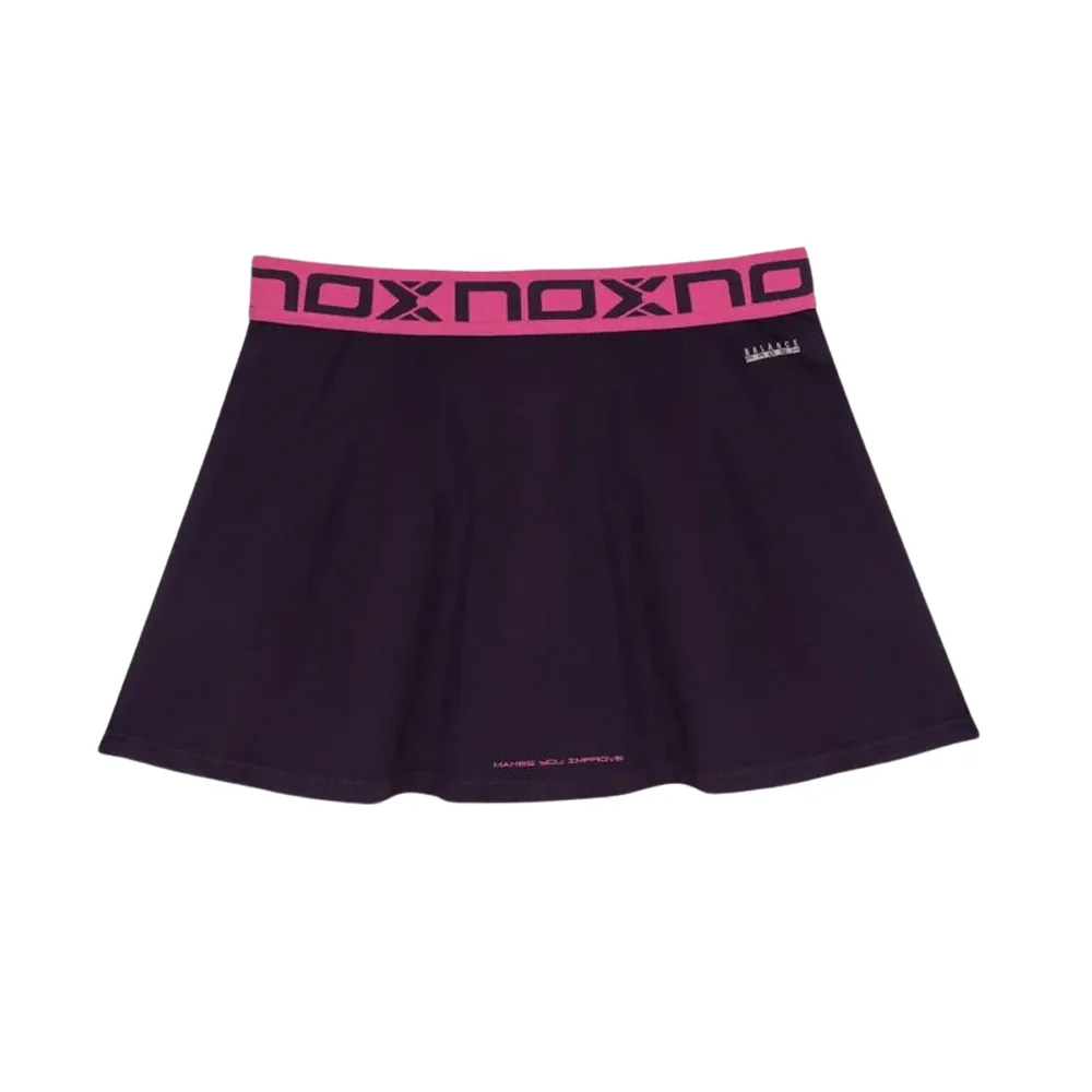 Nox Pro Skirt Blackberry Rose — women’s breathable padel skirt - image 2