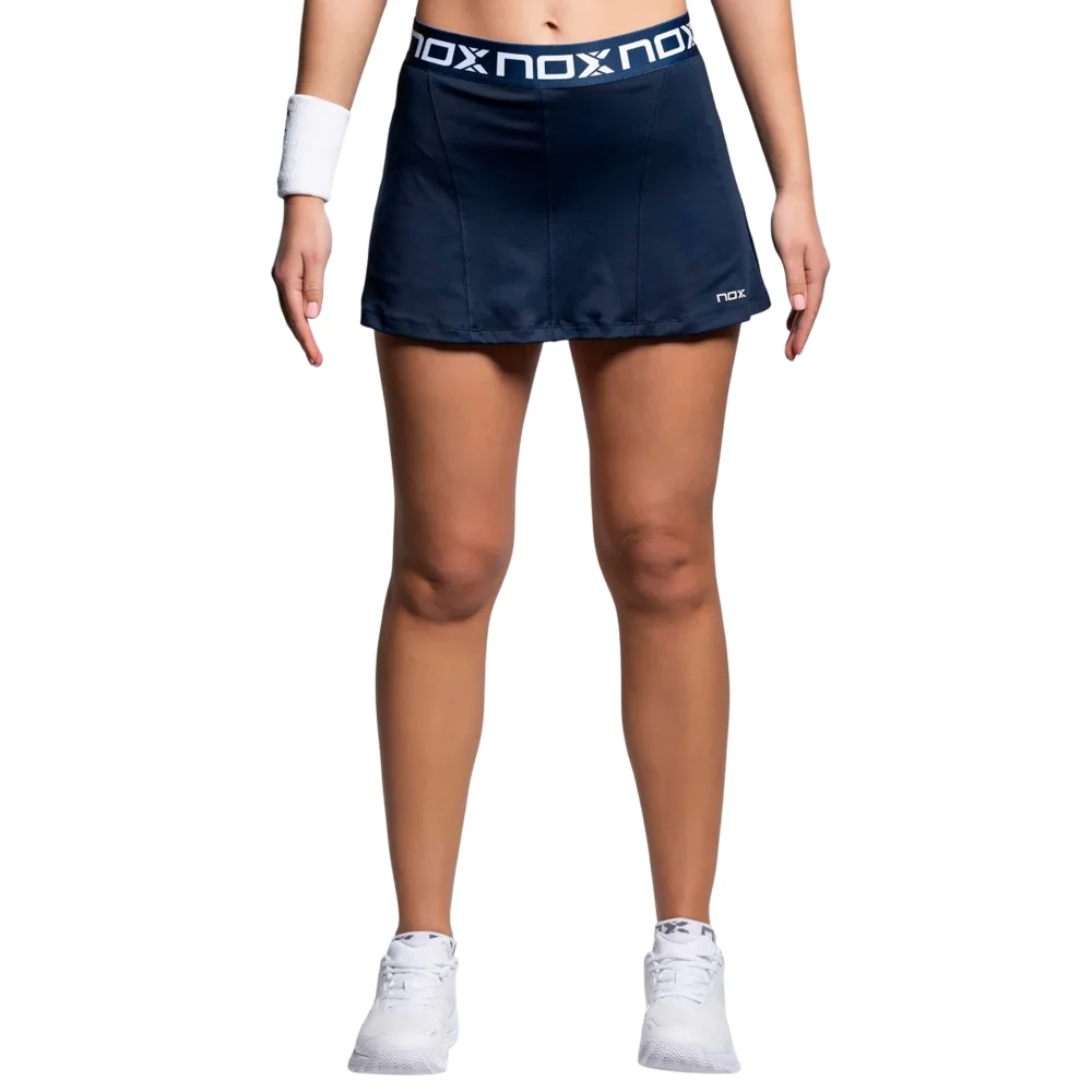 Nox Team Navy Blue Women's Padel Skirt — Professional High-Density Performance Gear - image 4