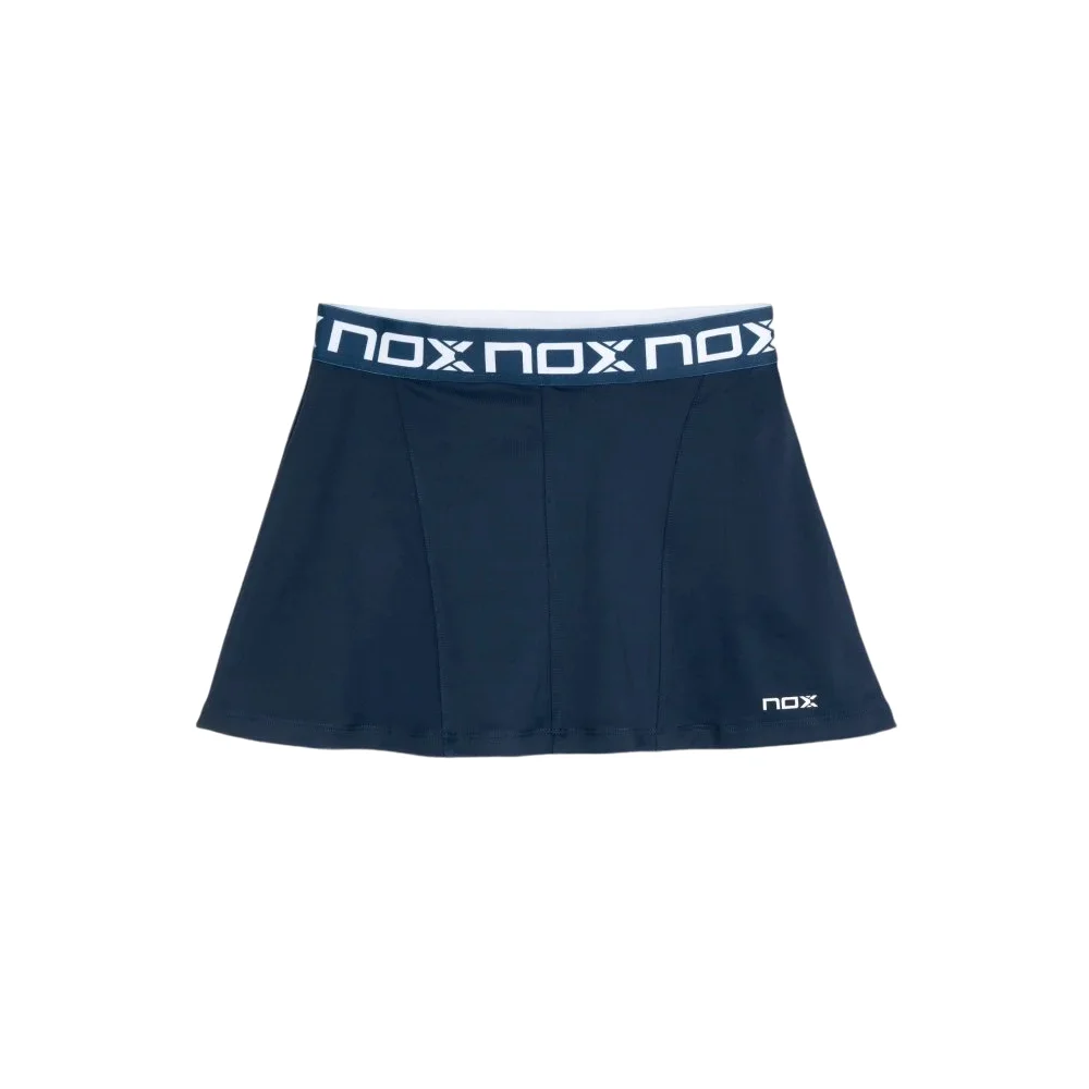 Nox Team Navy Blue Women's Padel Skirt — Professional High-Density Performance Gear - image 1