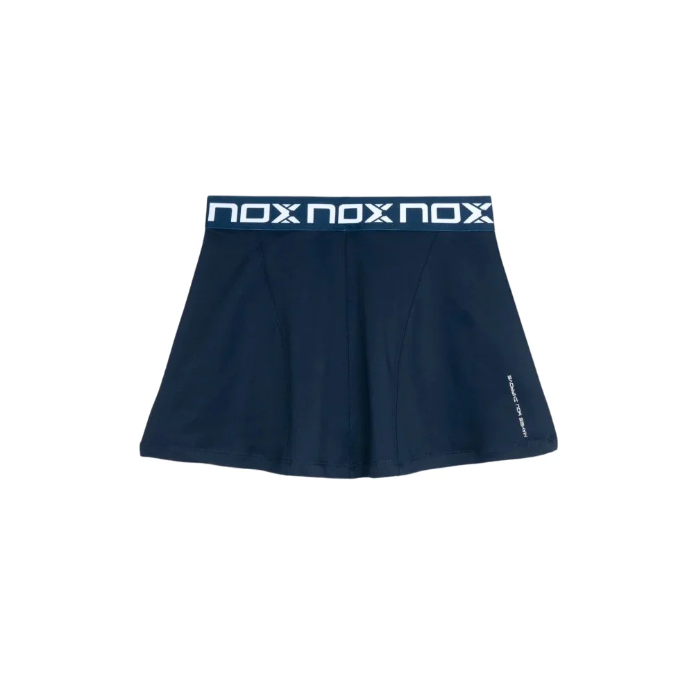 Nox Team Navy Blue Women's Padel Skirt — Professional High-Density Performance Gear - image 2