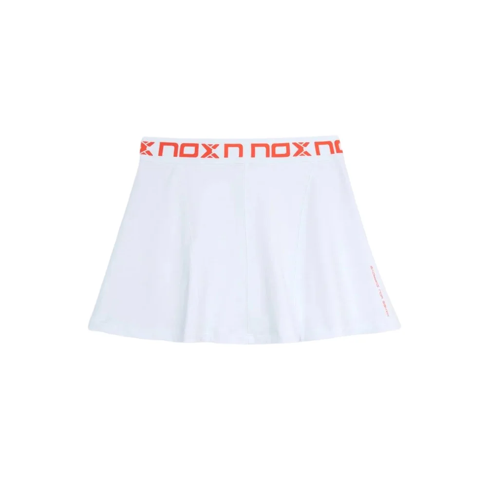 Nox Team White Women's Padel Skirt — Elite Performance Athlete Edition - image 3