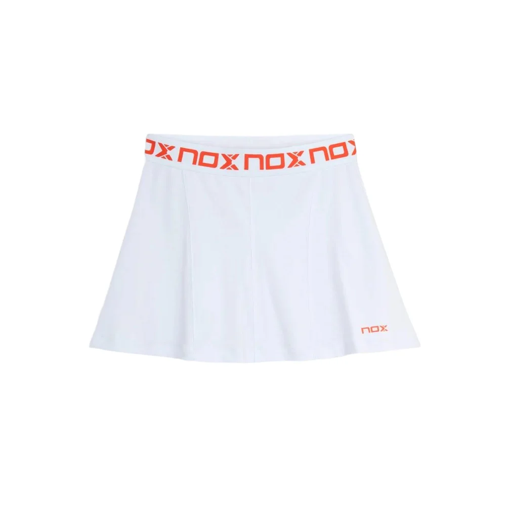 Nox Team White Women's Padel Skirt — Elite Performance Athlete Edition - image 1
