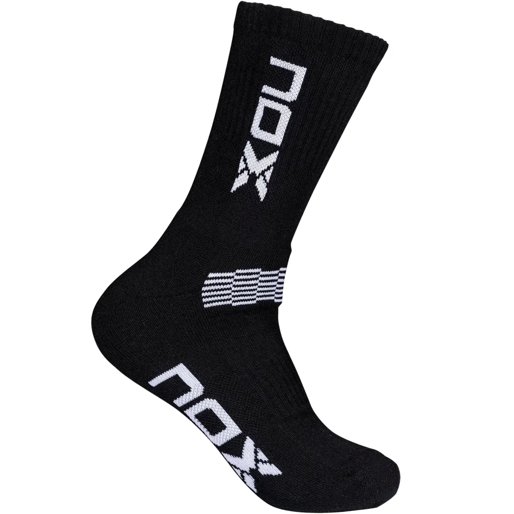 Meias Técnicas Nox Crew Homem Black/White - imagem 1