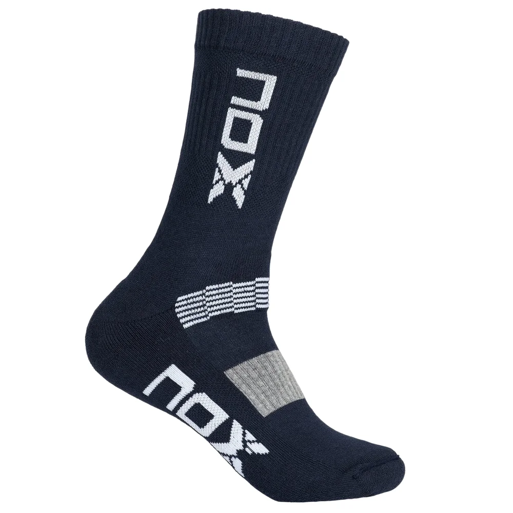 Nox Technical Logo Men's Padel Socks – Blue & White - Size 39-45 - image 1