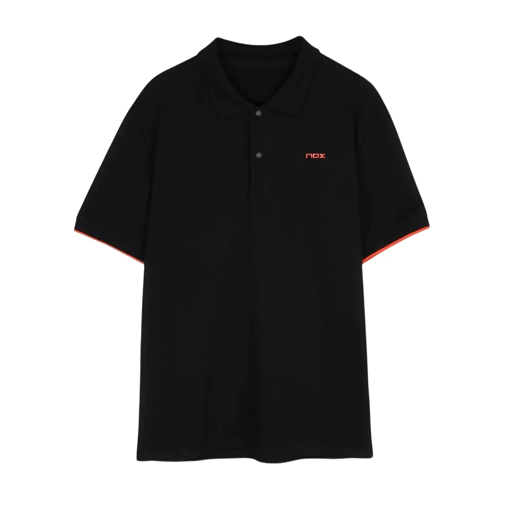Nox CORP Men's Black Polo — Premium Cotton-Stretch Lifestyle Edition - image 1