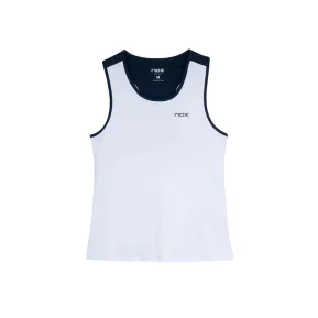 Nox Team Women's Tank Top White Navy