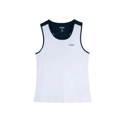 Nox Team Women's Tank Top White Navy