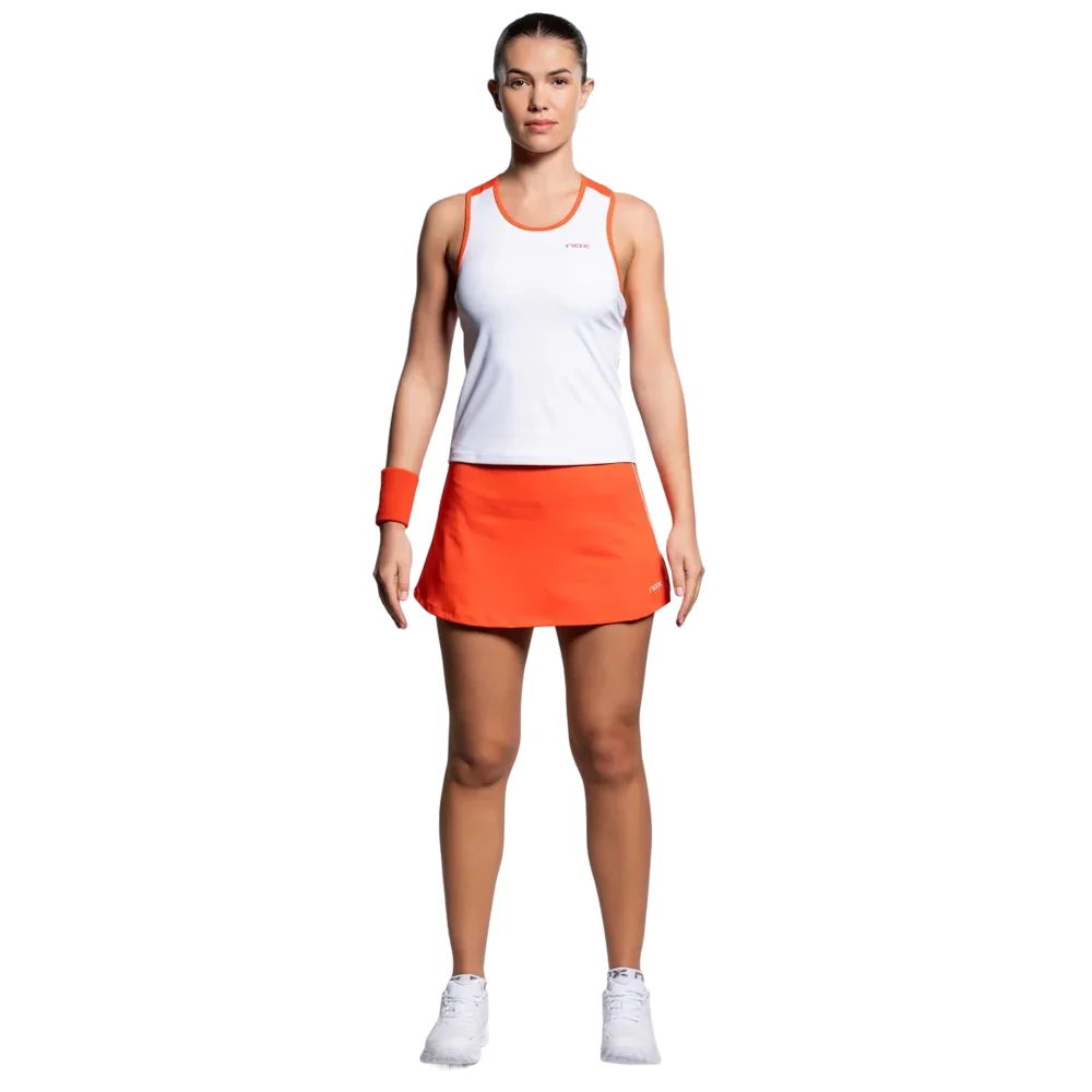 Nox Team Women's Tank Top White Red - High-Performance Padel Top - image 6