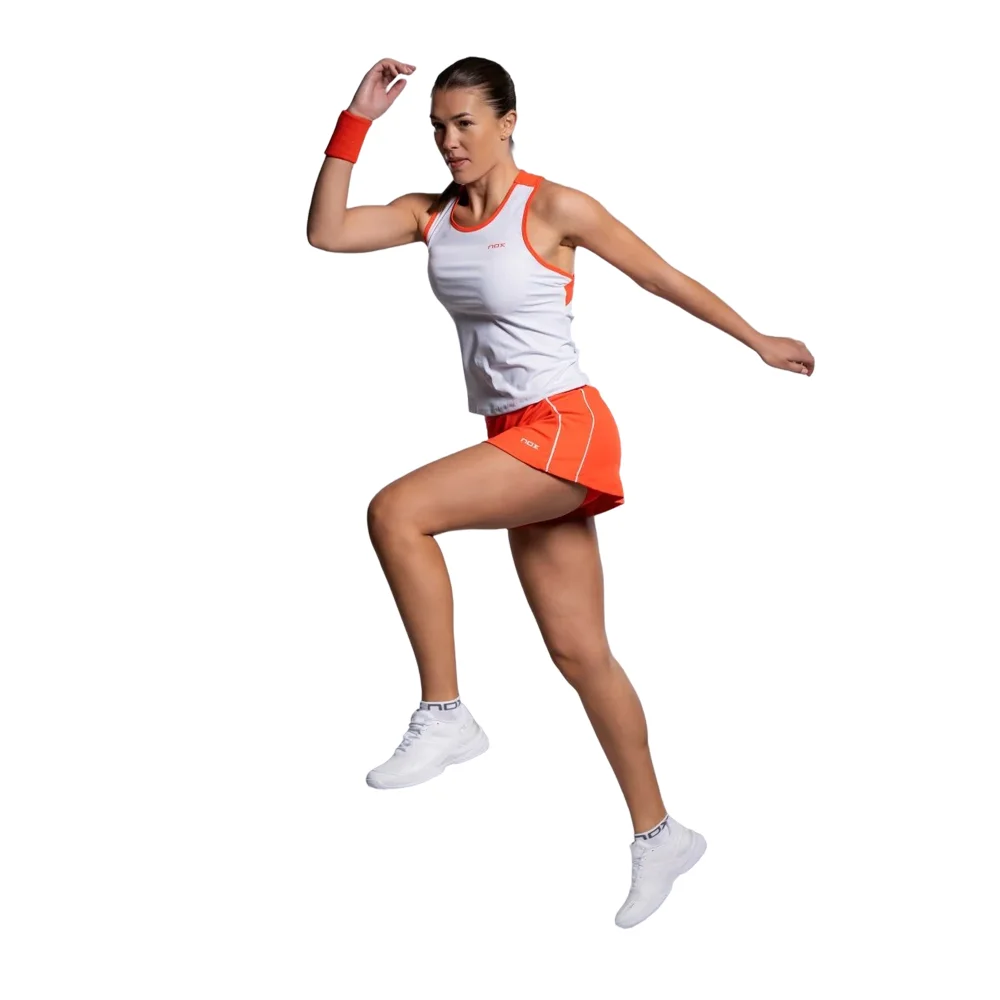 Nox Team Women's Tank Top White Red - High-Performance Padel Top - image 7