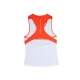 Top de Alças Nox Team Branco e Vermelho para Mulher - Roupa Técnica de Padel - imagem 2