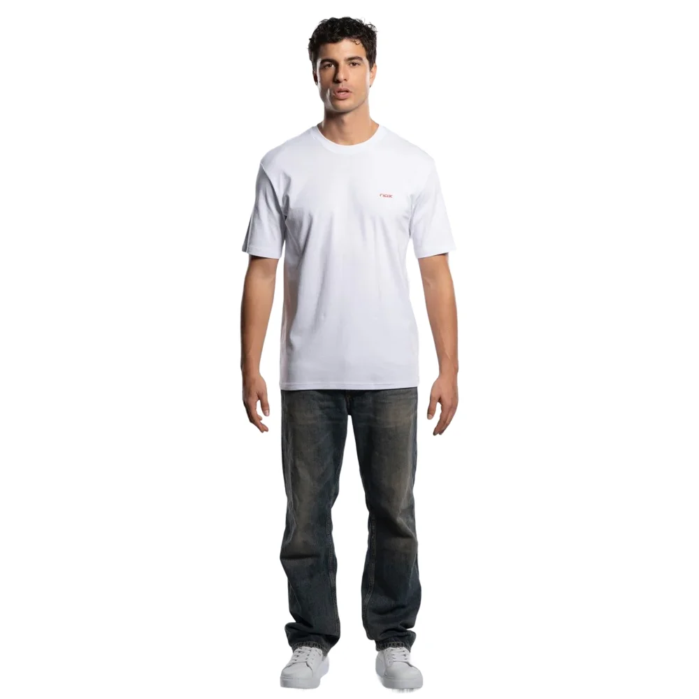 Nox CORP Men's White T-shirt — Classic Cotton Lifestyle Series - image 6