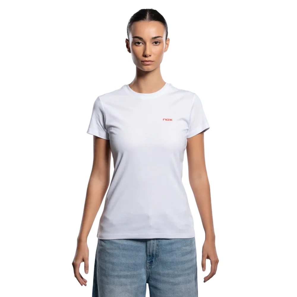 Nox CORP Women's White T-shirt — Premium Cotton Lifestyle Edition - image 4