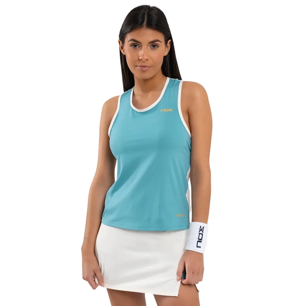Nox Pro Women's Tank Top Dusty Turquoise – comfort and functionality - image 4