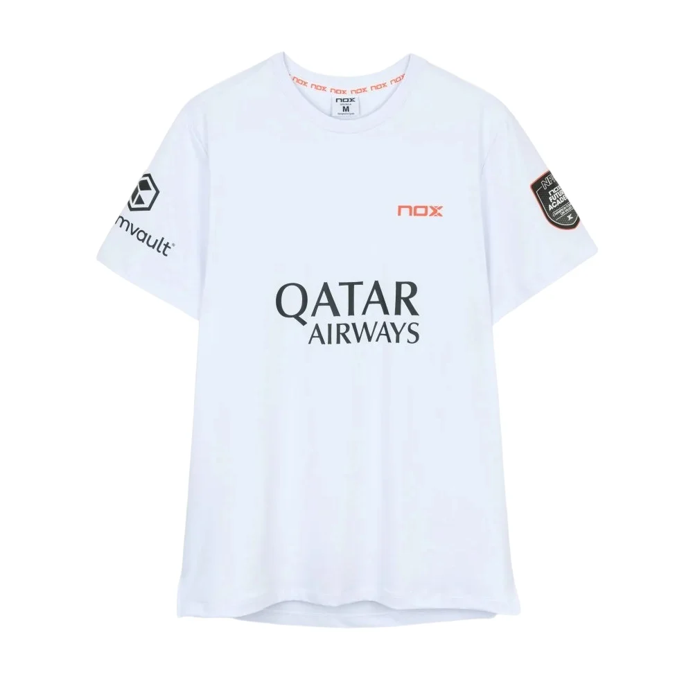 NOX Sponsors AT10 Agustin Tapia Men T-Shirt White 2026 - image 1