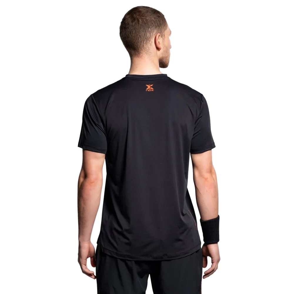 Nox Team Men's T-shirt Black – Technical Padel Apparel for Competitive Play - image 2