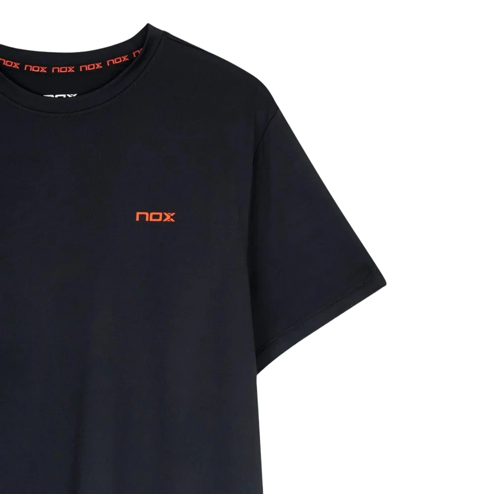 Nox Team Men's T-shirt Black – Technical Padel Apparel for Competitive Play - image 5