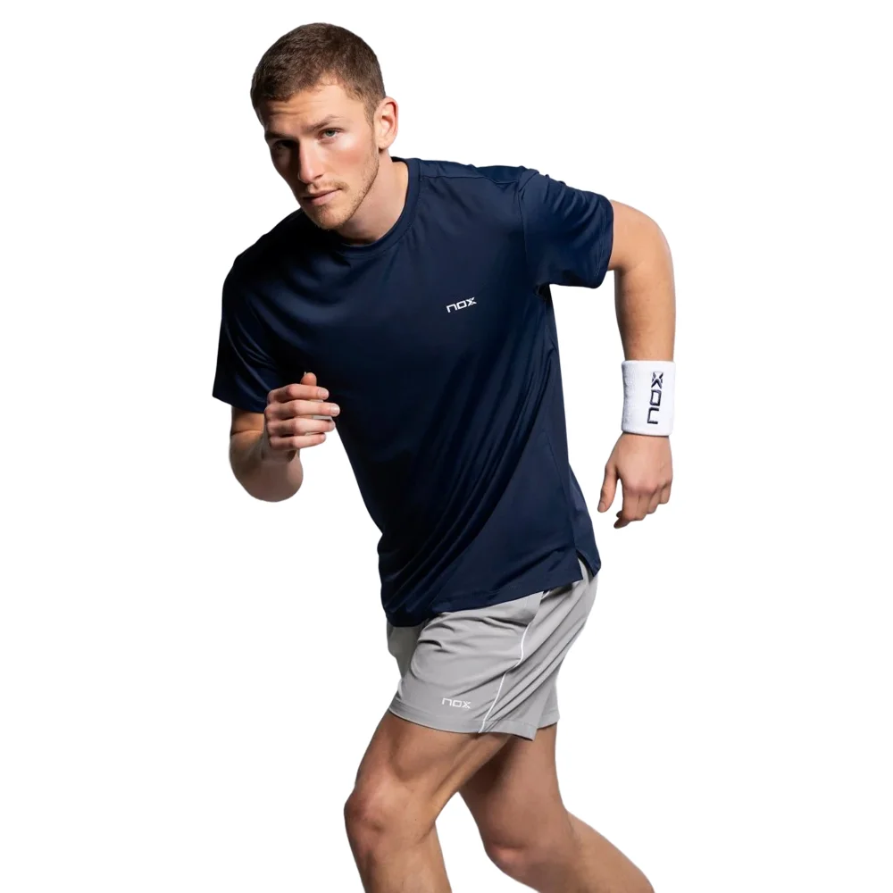 Nox Team Blue Men’s Padel T-shirt with Sweat Control - image 3