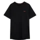 T-shirt de padel Nox Team Regular Homem Preto - imagem 1