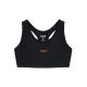 Top Bra Nox Team Preto para Mulher - Suporte de Alta Densidade Interlock - imagem 1