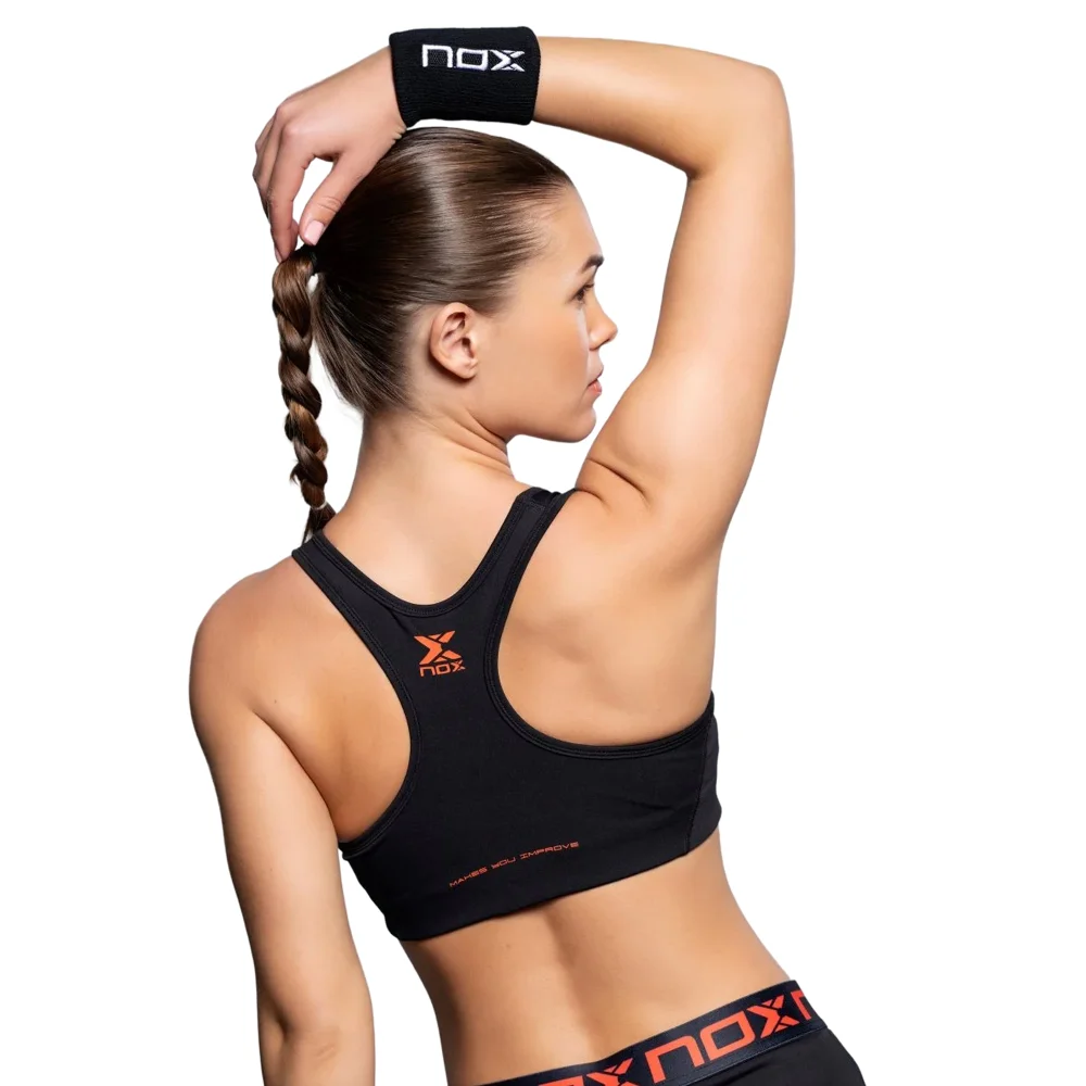 Nox Team Blue Women’s Performance Padel Bra - Breathable Racerback Design - image 8