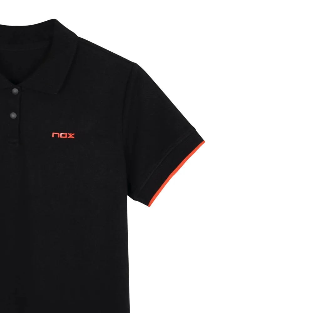 Nox CORP Women's Black Polo — Premium Cotton-Stretch Lifestyle Series - image 3