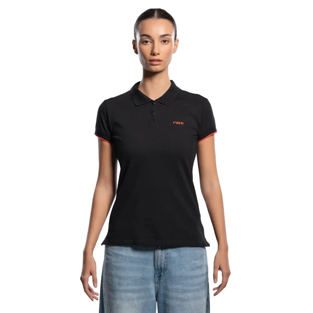 Nox CORP Women's Black Polo — Premium Cotton-Stretch Lifestyle Series - image 6