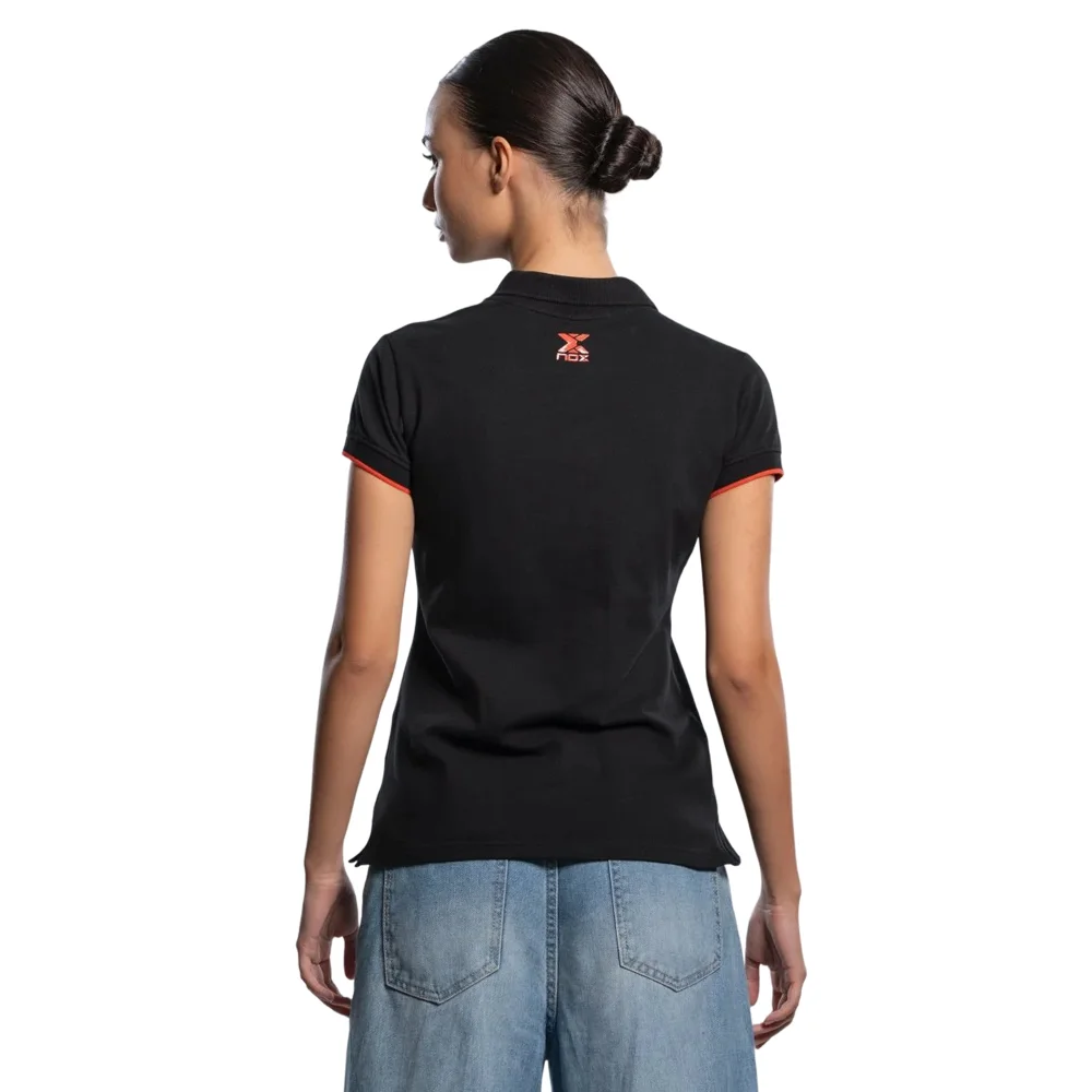 Nox CORP Women's Black Polo — Premium Cotton-Stretch Lifestyle Series - image 7